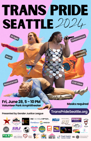 trans pride seattle 2024, 5-10 at volunteer park